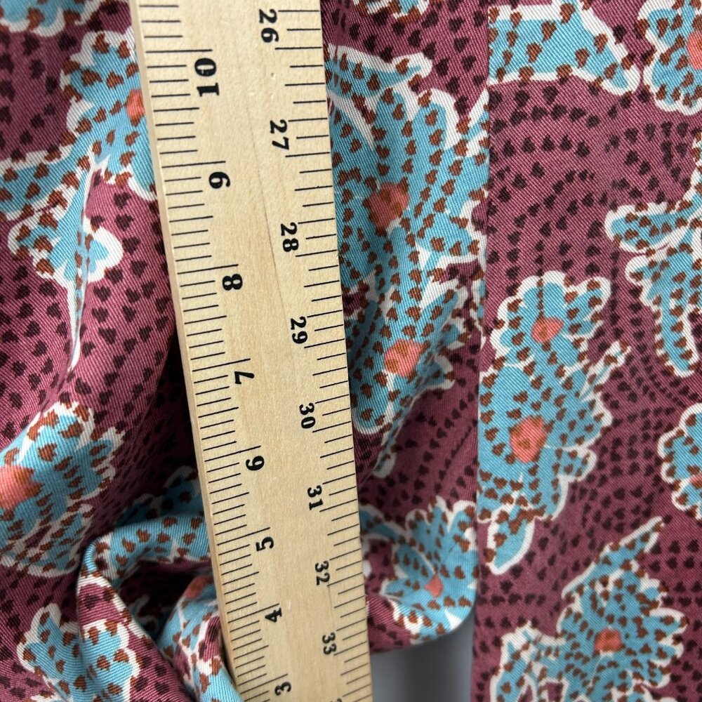 Anthropologie  Womens SMALL Somerset Floral Jumpsuit Dusky Pink Pockets Boho$178 - Picture 7 of 16